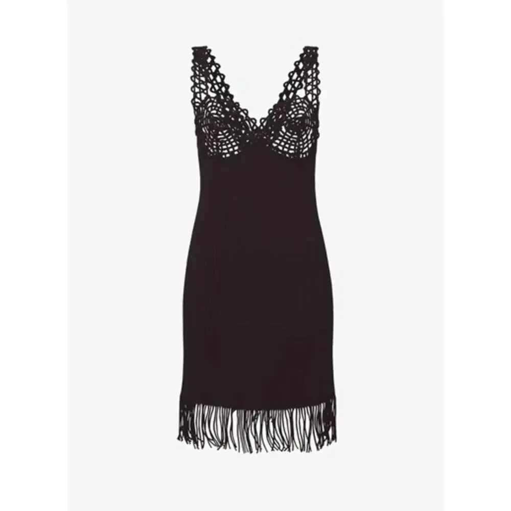 Proenza Schouler Embroidered Viscose Knit Dress - Picture 6 of 12